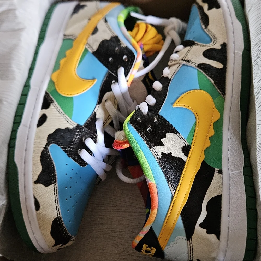 Nike Low Dunk Pro Ben & Jerry's Chunky Dunky Men's Size 9 **NEW IN BOX** - Picture 6 of 8